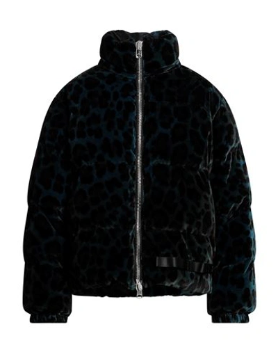 Oamc Man Puffer Pastel Blue Size M Cotton, Recycled Polyester, Polyester In Blue