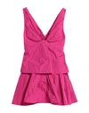 A.l.c A. L.c. Woman Short Dress Fuchsia Size 8 Polyester In Pink