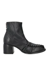 A.S. 98 A. S.98 WOMAN ANKLE BOOTS BLACK SIZE 7 SOFT LEATHER