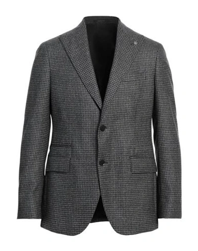 Angelo Nardelli Man Suit Jacket Black Size 40 Virgin Wool