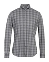 DNL DNL MAN SHIRT LEAD SIZE 15 ½ POLYESTER, ELASTANE