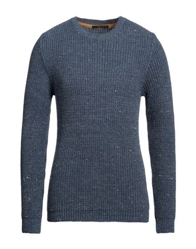 Jmc Man Sweater Pastel Blue Size Xl Acrylic, Wool, Polyamide