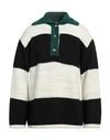 Halfboy Man Sweater Light Grey Size S Wool, Alpaca Wool, Polyamide, Modacrylic In Grey