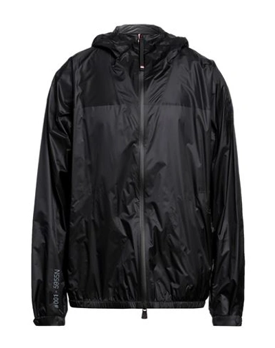 Moncler Grenoble Man Jacket Black Size 4 Polyamide