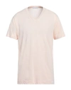 Daniele Fiesoli Man T-shirt Light Pink Size Xxl Cotton