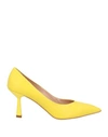 Islo Isabella Lorusso Woman Pumps Yellow Size 11 Soft Leather