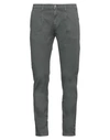 Grey Daniele Alessandrini Man Pants Steel Grey Size 32 Cotton, Elastane