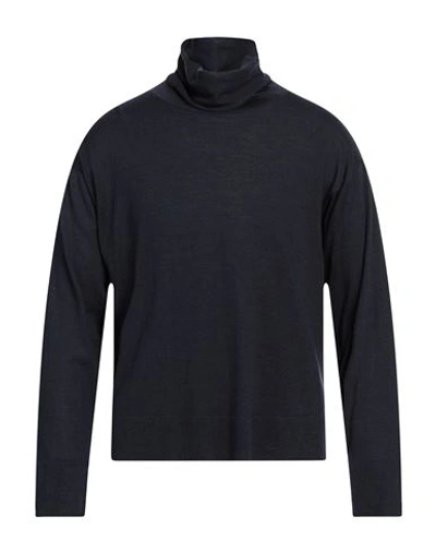 Svevo Man Turtleneck Midnight Blue Size 38 Cashmere, Wool