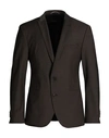 Drykorn Man Blazer Lead Size 38 Polyester, Wool, Elastane In Grey