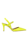 Islo Isabella Lorusso Woman Pumps Yellow Size 10 Textile Fibers