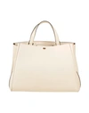 Valextra Woman Handbag Off White Size - Calfskin In Off White