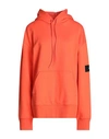 Y-3 WOMAN SWEATSHIRT ORANGE SIZE L ORGANIC COTTON