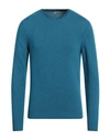 Block23 Man Sweater Pastel Blue Size 40 Polyamide, Wool, Viscose, Cashmere