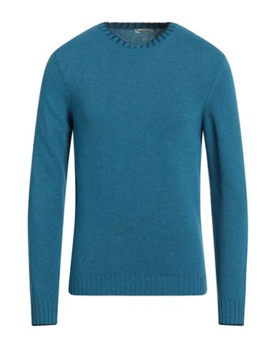 Block23 Man Sweater Pastel Blue Size 40 Polyamide, Wool, Viscose, Cashmere