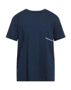Hinnominate Man T-shirt Midnight Blue Size M Cotton