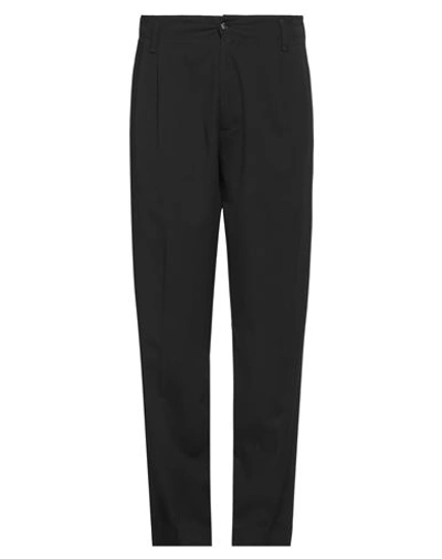 Imperial Man Pants Black Size 26 Polyester, Viscose, Elastane