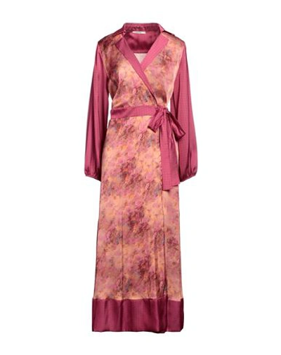 No-nà Woman Maxi Dress Light Purple Size L Polyester