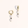 Joey Baby Makoto Freshwater Pearl Earrings In Silver