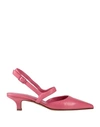 Pomme D'or Woman Pumps Pink Size 9.5 Soft Leather