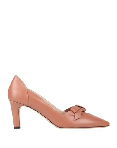Tod's Woman Pumps Pastel Pink Size 6 Leather