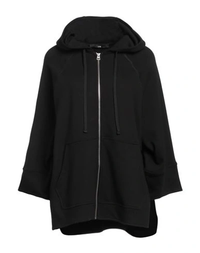 Liviana Conti Woman Sweatshirt Black Size Xl Cotton