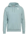 Kappa Man Sweatshirt Sky Blue Size M Cotton, Polyester