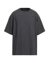 Puma Man T-shirt Lead Size Xxl Polyamide, Polyester In Grey