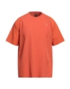 Puma Man T-shirt Rust Size Xxl Polyamide, Polyester In Red