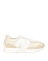 New Balance Man Sneakers Beige Size 11.5 Textile Fibers, Soft Leather In Beige