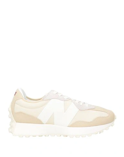 New Balance Man Sneakers Beige Size 11.5 Textile Fibers, Soft Leather