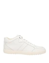 TOD'S TOD'S WOMAN SNEAKERS WHITE SIZE 8 LEATHER
