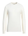 BELLWOOD BELLWOOD MAN SWEATER OFF WHITE SIZE 42 CASHMERE