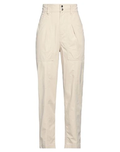 Isabel Marant Étoile Marant Étoile Woman Pants Beige Size 8 Cotton