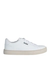 Natural World Woman Sneakers White Size 10 Leather