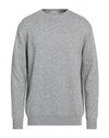 Cashmere Company Man Sweater Grey Size 46 Wool, Cashmere