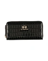 La Martina Woman Wallet Black Size - Polyurethane