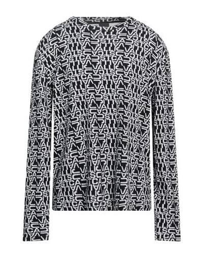 Just Cavalli Man Sweater Black Size 3xl Cotton