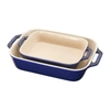 STAUB CERAMIC 2-PC RECTANGULAR BAKING DISH SET