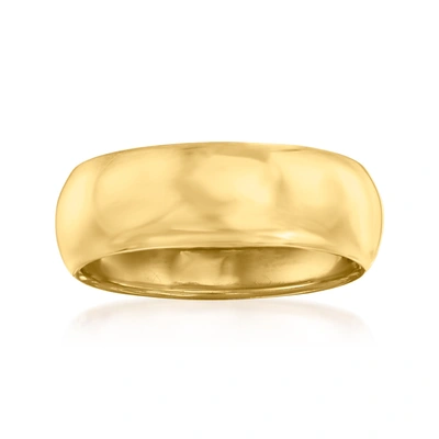 Ross-simons Italian 14kt Yellow Gold Dome Ring