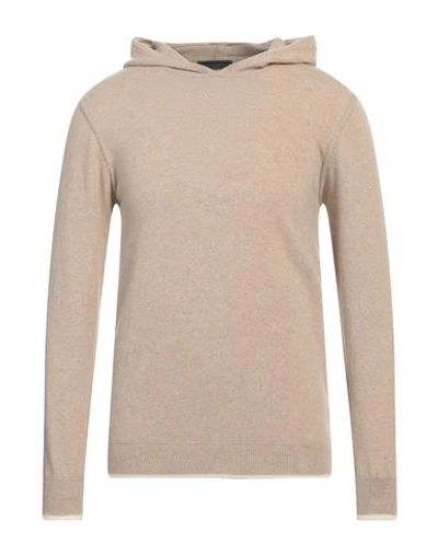 Daniele Fiesoli Man Sweater Beige Size M Wool, Cashmere In Beige