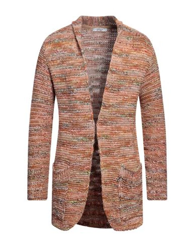 Vandom Man Cardigan Brown Size Xl Acrylic, Wool