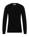 Primo Emporio Man Sweater Black Size Xl Merino Wool In Black