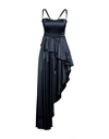 Siste's Woman Mini Dress Midnight Blue Size Xs Polyester, Cotton, Elastane