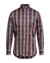 Paul & Shark Man Shirt Navy Size 14 ½ Cotton In Navy Blue