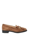 Tod's Woman Loafers Beige Size 6.5 Soft Leather