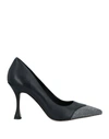 Lola Cruz Woman Pumps Black Size 9 Soft Leather