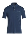 Gant Man Polo Shirt Slate Blue Size Xs Cotton