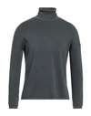 Majestic Filatures Man Turtleneck Lead Size 1 Organic Cotton, Elastane In Grey