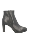 Bibi Lou Woman Ankle Boots Black Size 11 Soft Leather