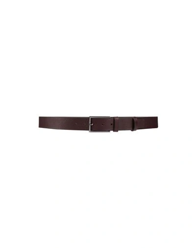 Primo Emporio Man Belt Dark Brown Size 43 Soft Leather